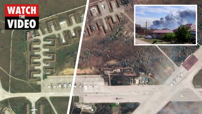 New Images Show Russia’s Crimea Airbase Is Badly Damaged | The Weekly Times