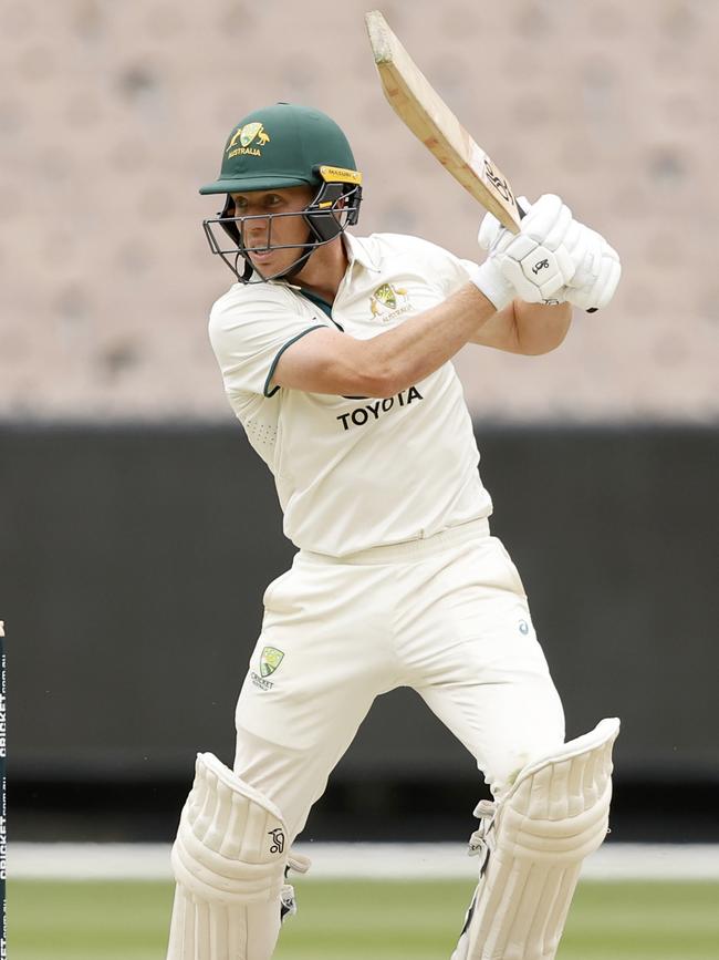 Nathan McSweeney is Australia’s next opener. Picture: Darrian Traynor/Getty Images.