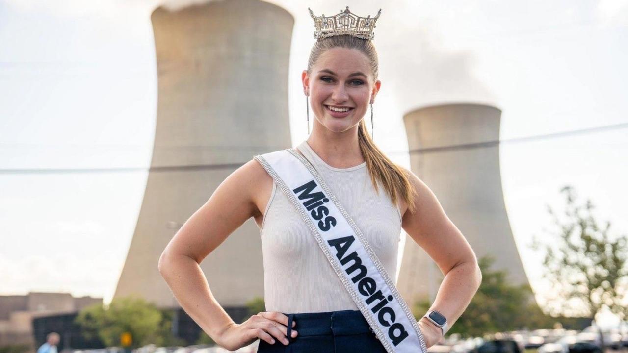 Former Miss America Grace Stanke is set to front a pro-nuclear energy talk in Morwell. Picture: Supplied