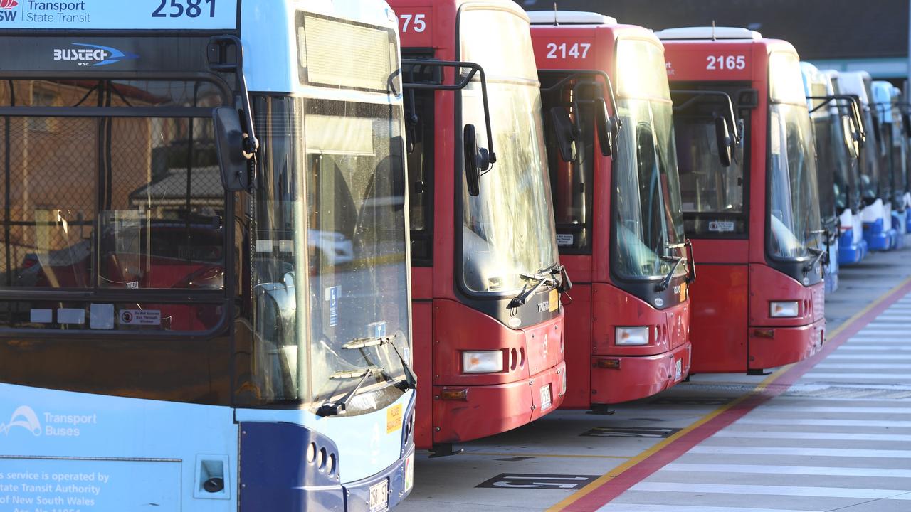 The alleged assault happened on a Sydney bus. Picture: Dean Lewins