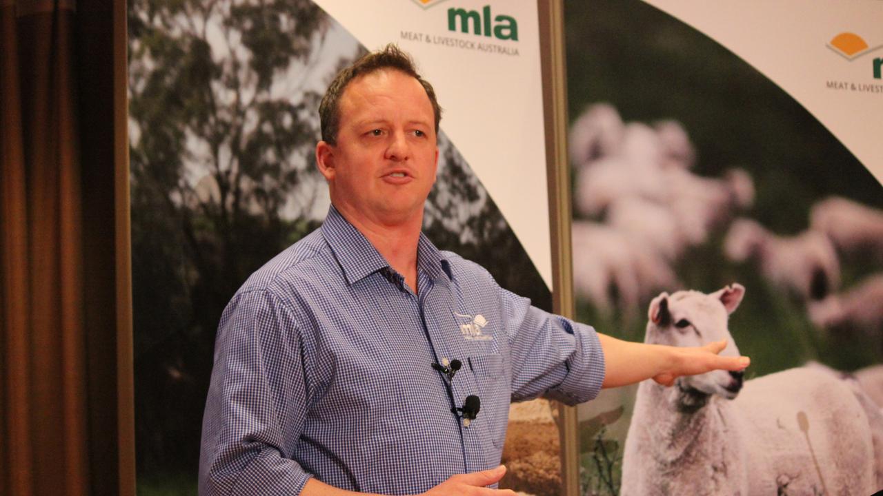 Meat and Livestock Australia’s Andrew Cox.