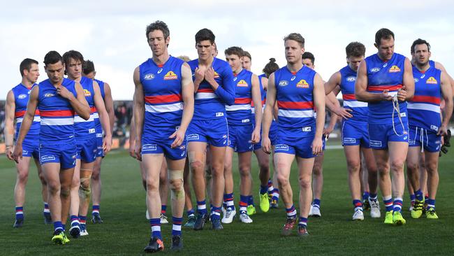 The Western Bulldogs were unable to back up their sensational 2016.