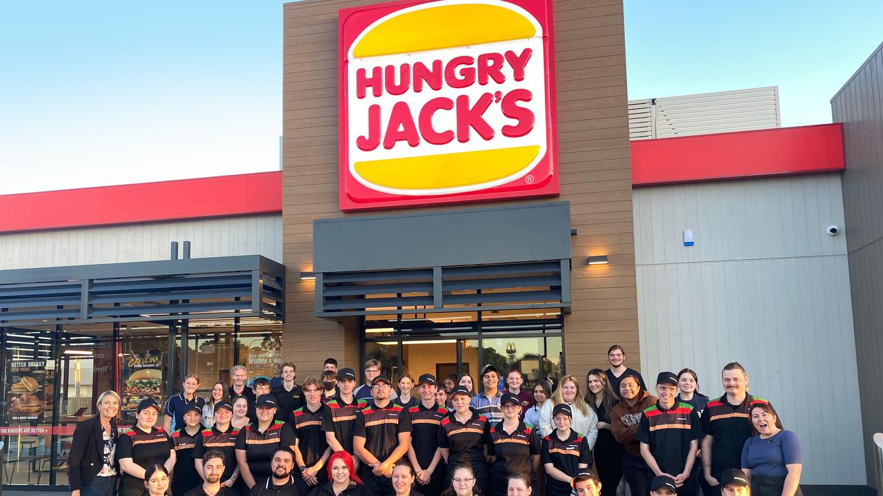 The highly anticipated opening of Hungry Jacks at Kingaroy is Saturday, June 3, with 80 passionate employees hired from across the South Burnett.