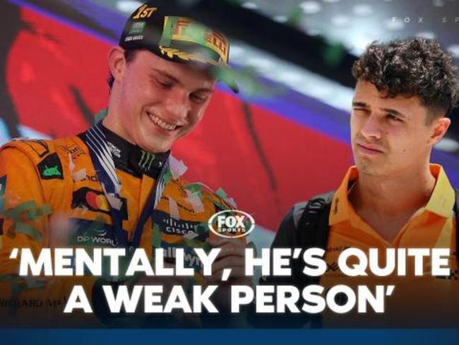 Jones: 'Weak' Lando no match for Piastri