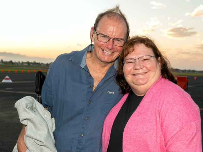 Henri and Jeanette Raath at Dinner on the Runway for Mackay Hospital Foundation, Mackay Airport Friday 8 September 2023 Picture: Michaela Harlow