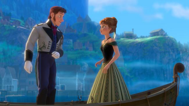 Hans and Anna from Frozen.