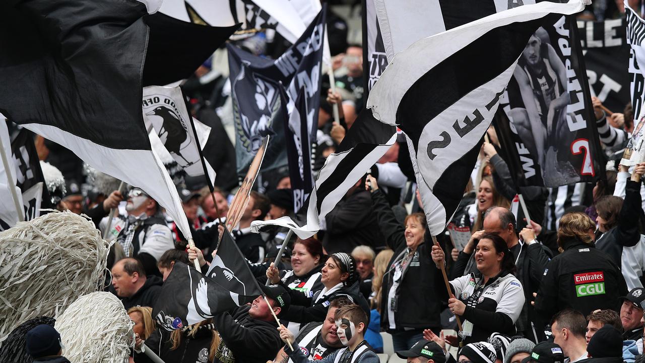 AFL membership ladder Richmond, Collingwood most members Herald Sun