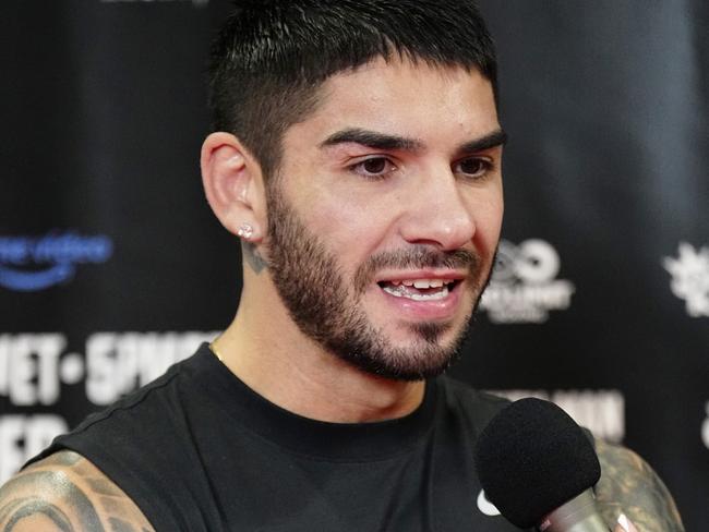 LAS VEGAS, NEVADA - MARCH 21: Michael Zerafa works out at the Split T Boxing Club on March 21, 2024 in Las Vegas, Nevada. Zerafa is scheduled to challenge WBA middleweight champion Erislandy Lara for his title on March 30, 2024, at T-Mobile Arena in Las Vegas. (Photo by Louis Grasse/Getty Images)