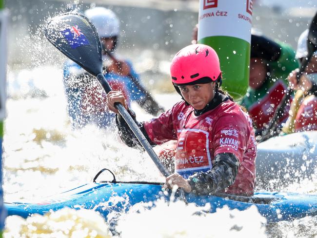 NOEMIE FOX - qualified for Paris Olympics. Credit: Paddle Photography