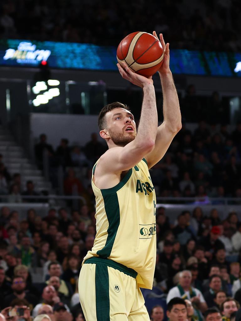 Nick Kay high release jumper was as deadly as ever. Picture: Graham Denholm/Getty Images