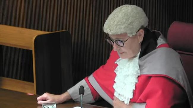 Justice Elizabeth Fullerton sentencing of Eddie and Moses Obeid and Ian MacDonald. Picture: YouTube