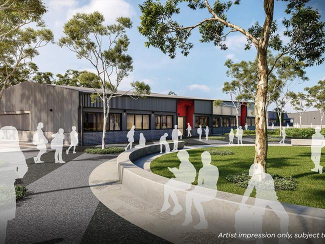 Artist impression of Truganina North Primary School.