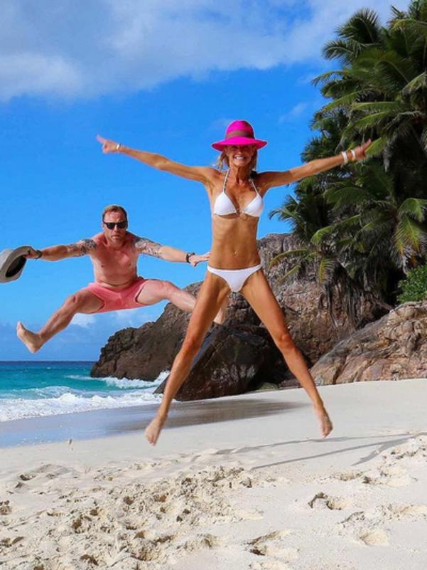 Bliss ... Keating married TV producer Storm last year. Picture: Instagram