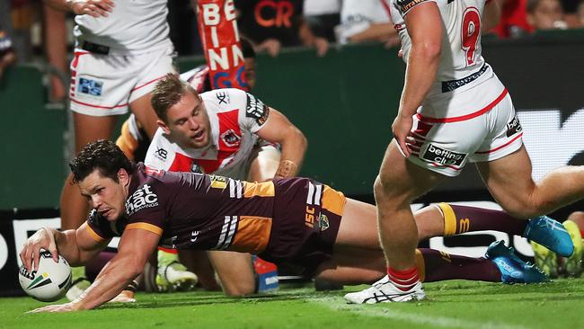 James Roberts was a shining light in the loss with a pair of tries. Pic. Phil Hillyard