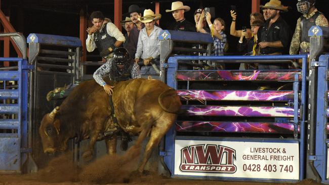 Action from Round 1 of the 2024 Noonamah Tavern Rodeo, Saturday May 26. Picture: Darcy Jennings.