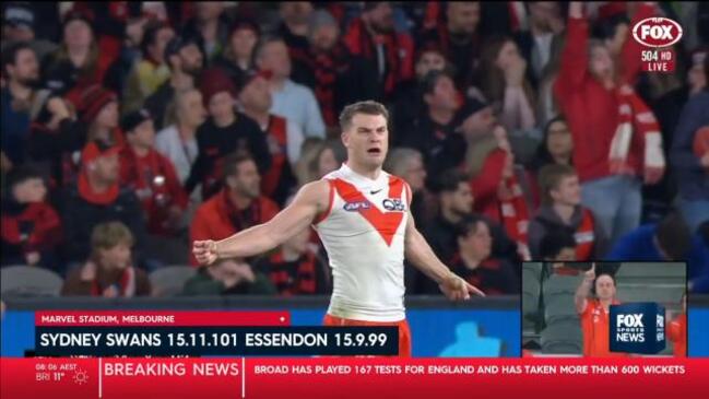 Sydney Swans survive strong Essendon Bombers comeback