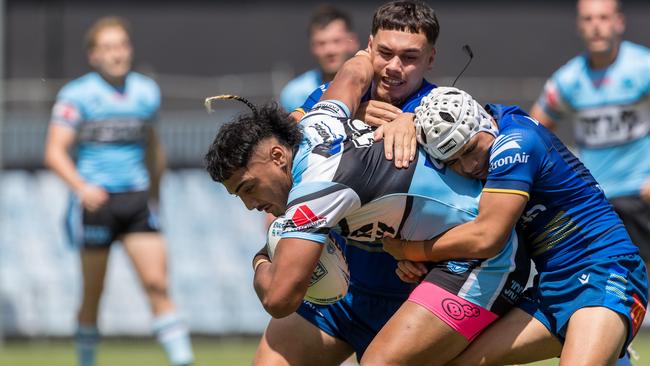 Pharrell Gray and the Sharks pulled off a miracle in New Zealand. Picture: Adam Wrightson Photography