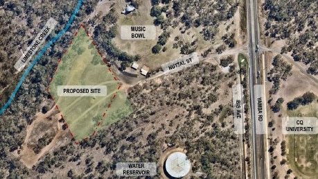 The location of the Rockhampton alcohol and drug residential rehabilitation facility.