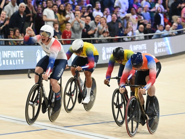 Matthew Richardson had a perfect start to life in Team GB. Photo: X/British Cycling