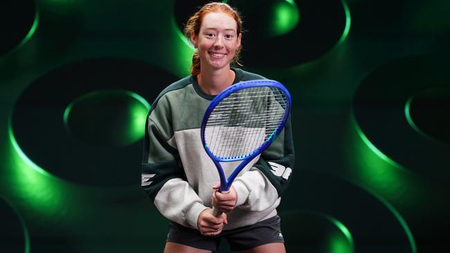 Maya Joint is excited by the prospect of playing in front of a packed John Cain Arena Picture: Scott Barbour / Tennis Australia