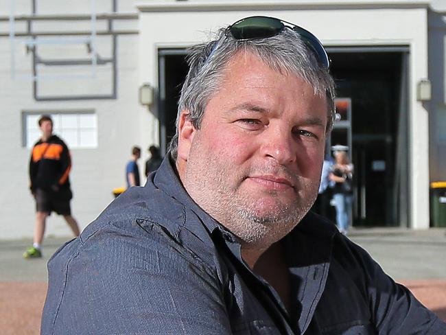 Oktoberfest organiser Stuart Harris who may have to cancel the event because council have reneged on hiring him chairs.