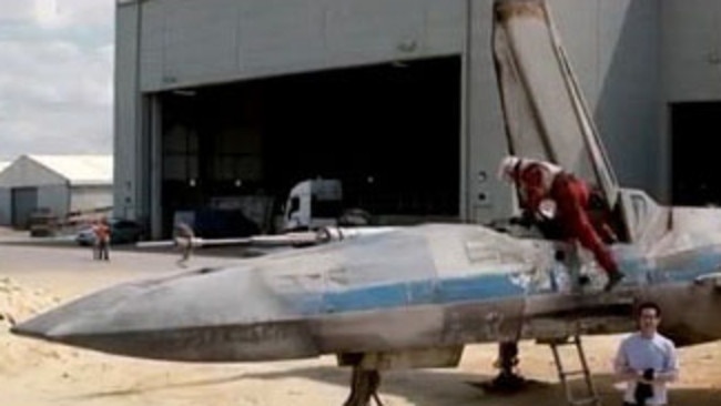 The X Wing is back ... but what’s with the blue stripe?