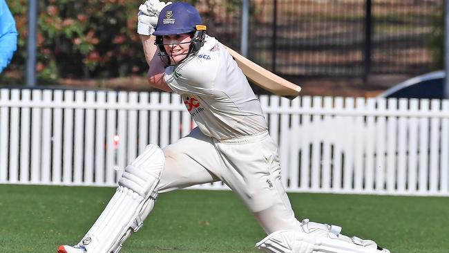 BBC old boy and Uni batsman Jack Clayton has gone on to play for Queensland. Picture, John Gass