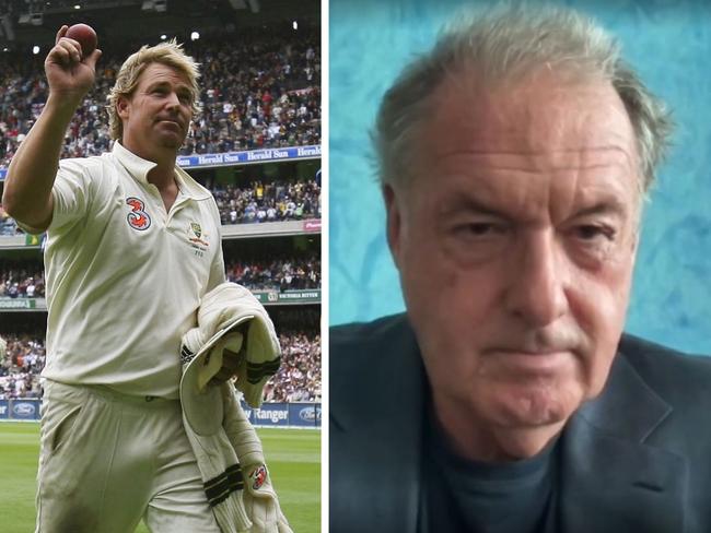 James Eskine revealed Warne's final moments. Photo: Fox Sports