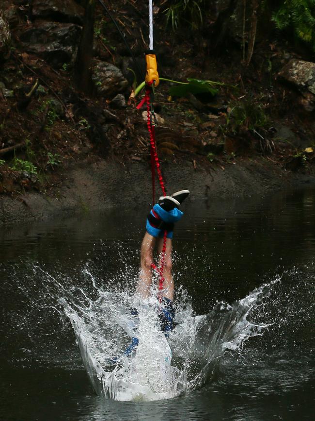 Bungee jump pioneer AJ Hackett has won big at the Expedia Group TNQ Tourism Industry Excellence Awards. Picture: Brendan Radke