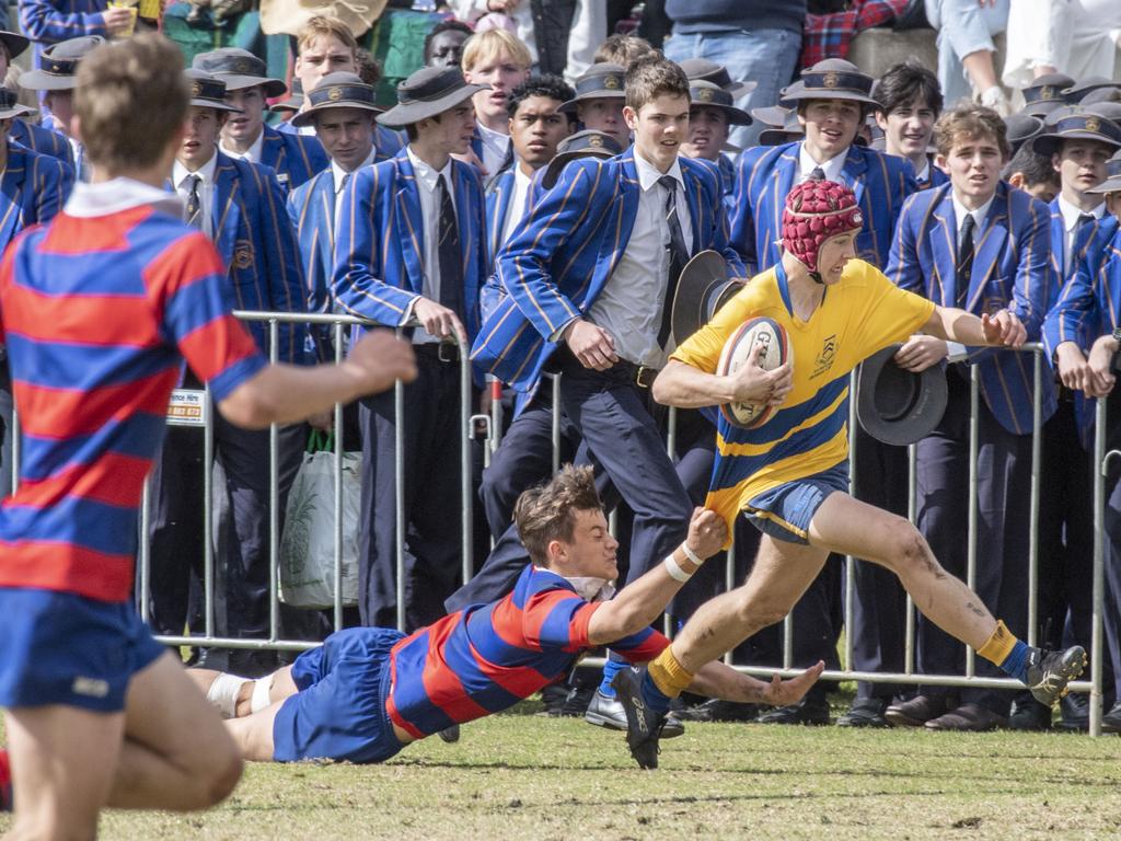 16As Downlands vs TGS. The O'Callaghan Cup played at Downlands College. Saturday, August 6, 2022. Picture: Nev Madsen.