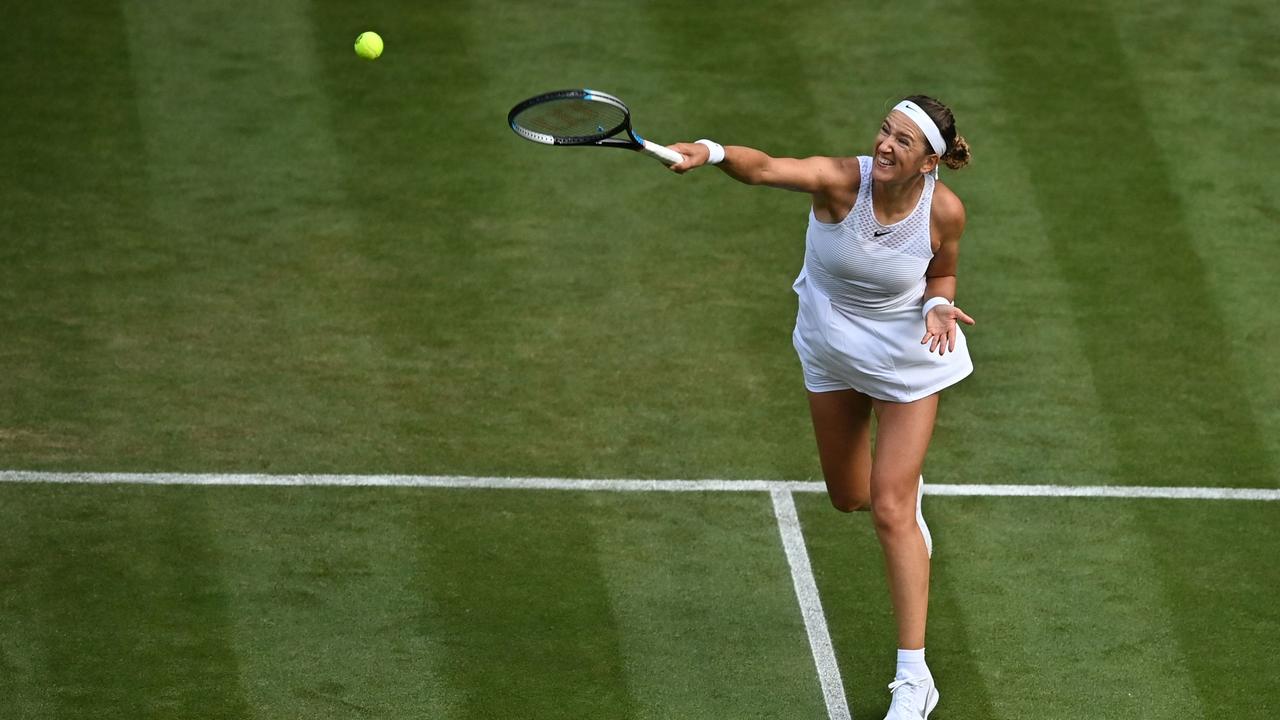 Victoria Azarenka from Belarus will be sitting out this year. (Photo by Ben STANSALL / AFP)