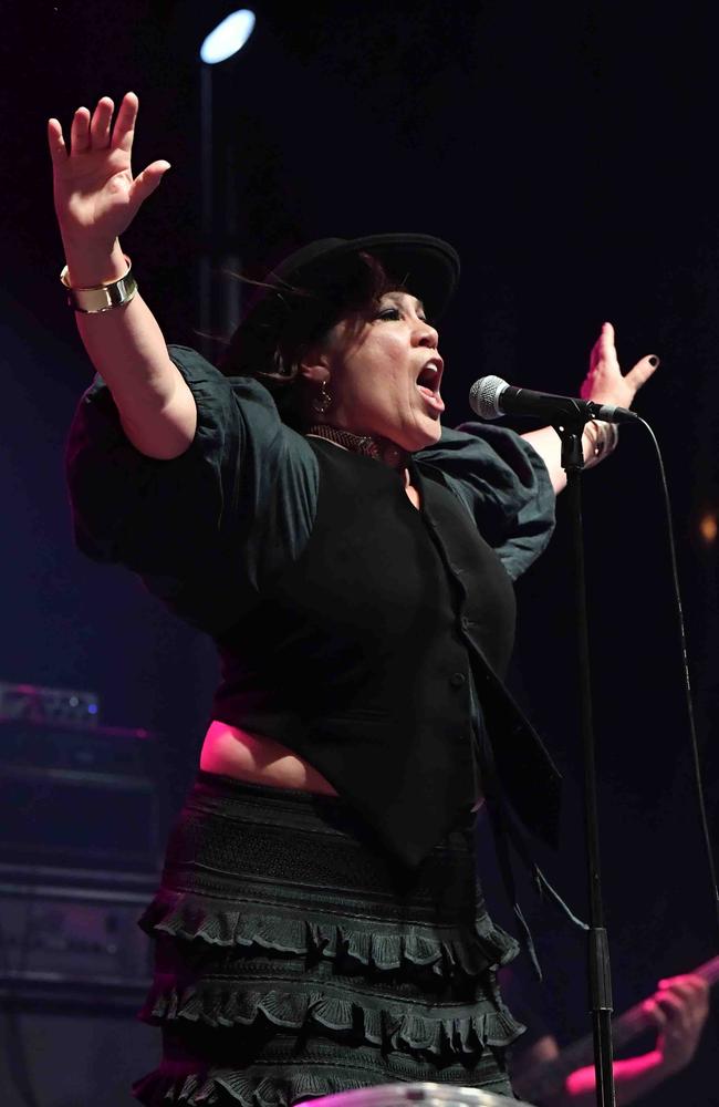 Kate Ceberano performs at Sounds of Rock 2024, Hervey Bay. Picture: Patrick Woods.