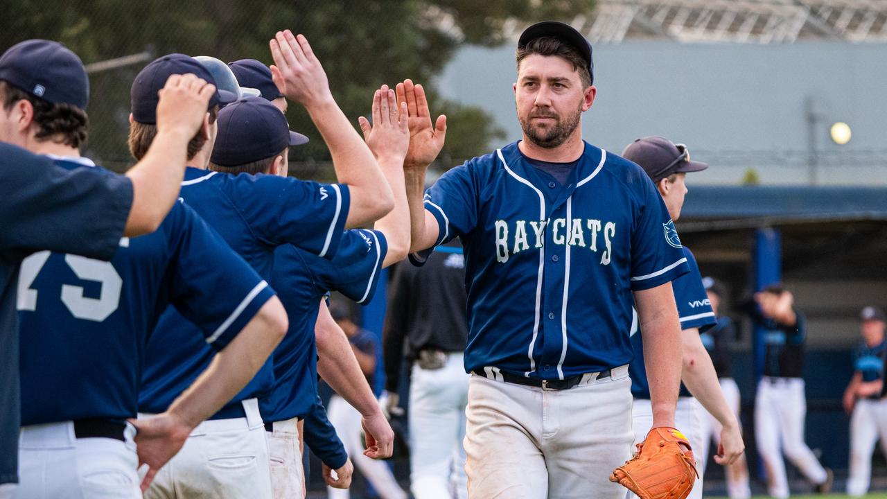 Sam Gibbons has been a star on the mound for Geelong Baycats. Picture: Jackson Geall.