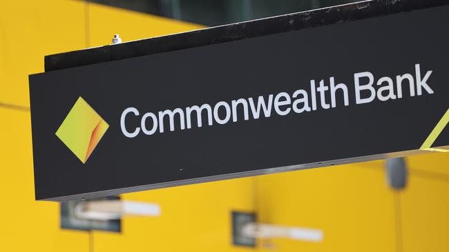 SYDNEY, AUSTRALIA - NewsWire Photos MARCH 30, 2023: A Commonwealth Bank sign at a branch on Liverpool Street in the Sydney CBD.Picture: NCA NewsWire / Damian Shaw