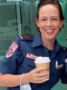 Paramedic Jessica Davis.