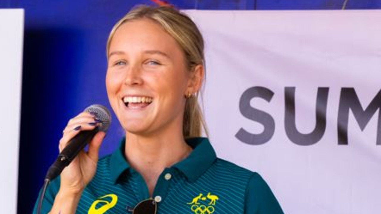 Olympian Riley Day at the Buy from the Bush Queensland Festival. Photo: J n K Photography.