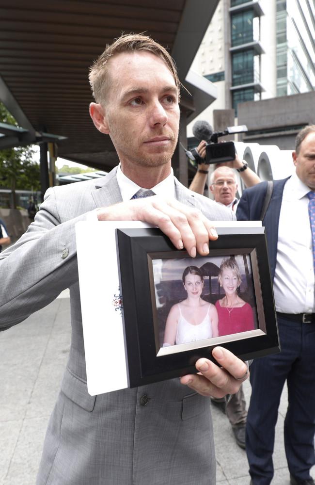 Cindy Low's brother Michael Cook at the inquest