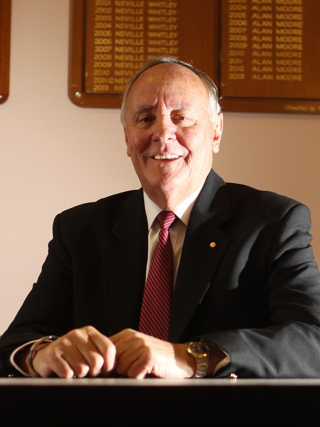 GDFL president Neville Whitley. Picture: Alison Wynd