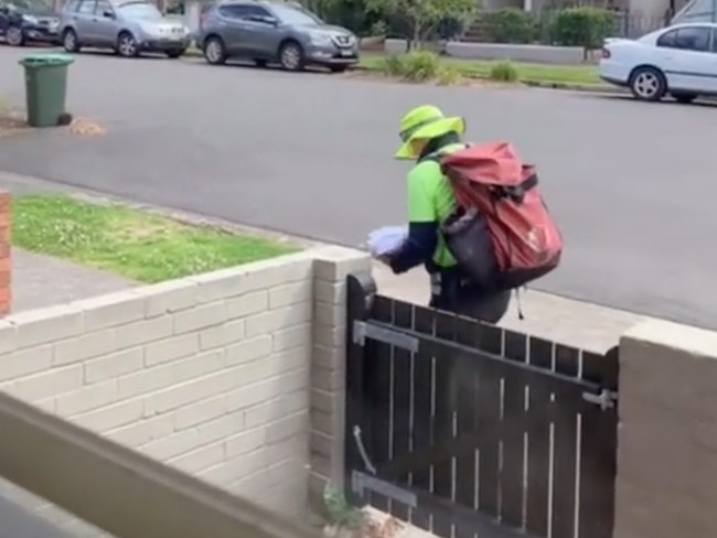 Australia Post worker’s incredible act