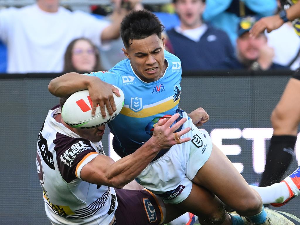 Keano Kini was a revelation for the Titans in 2024. Picture: Matt Roberts/Getty Images