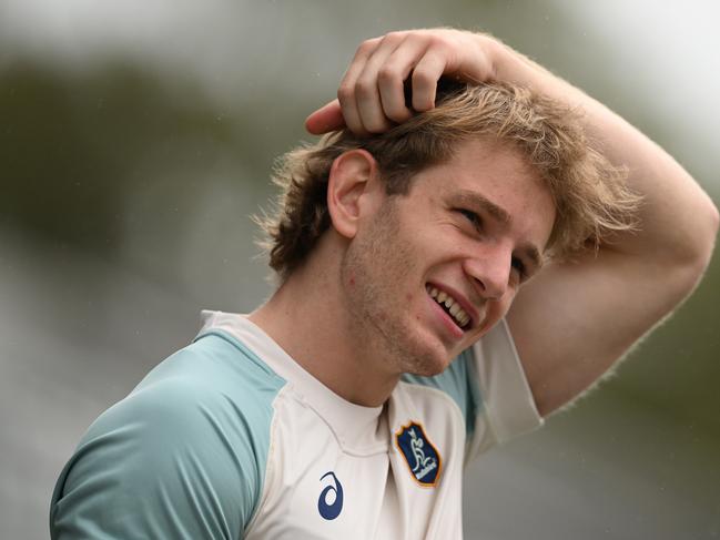 Max Jorgensen has been named on the Wallabies bench. Picture: Getty Images