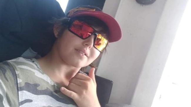 Bradley Smith., 14, was killed after an allegedly stolen car slammed into a tree on Pease St, Manoora on February 14, 2022. Picture: Facebook