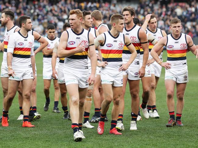 In an attempt to put their bad loss to Carlton at the MCG on Saturday behind them, coach Don Pyke said the squad had spent this week reattaching themselves to their love of playing the game. Picture: MATT KING/GETTY IMAGES