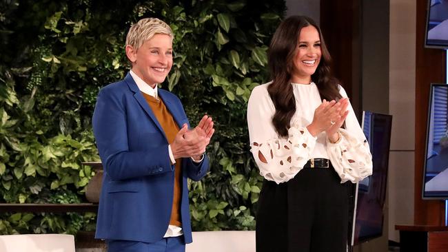 Meghan Markle was a guest on the show in 2021. Picture: Michael Rozman/Warner Bros/PA Wire