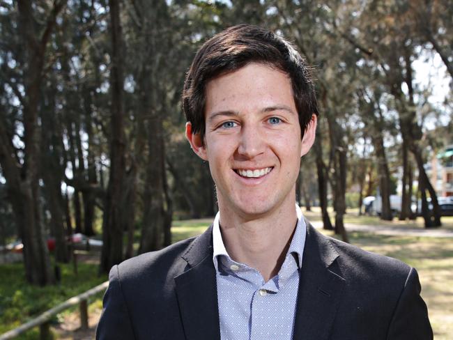 11/9/17 Rory Amon, Liberal candidate for Narrabeen at Narrabeen Lagoon. Adam Yip/ Manly Daily