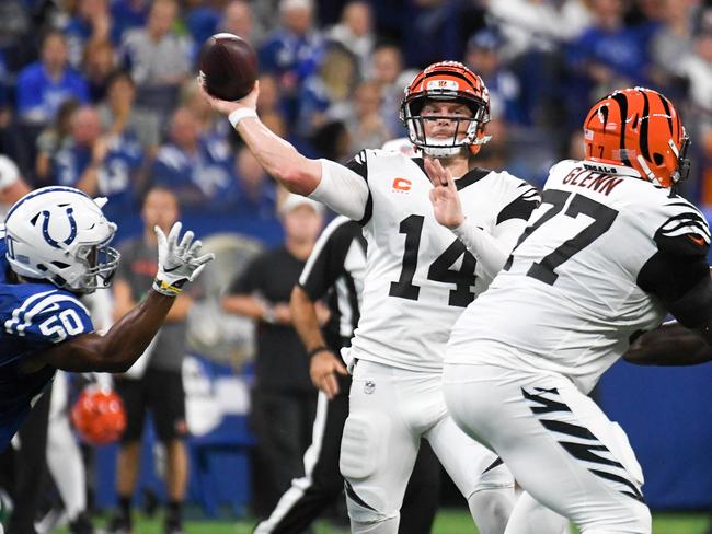 Andy Dalton started slowly — but finished with a flourish. Picture: Getty