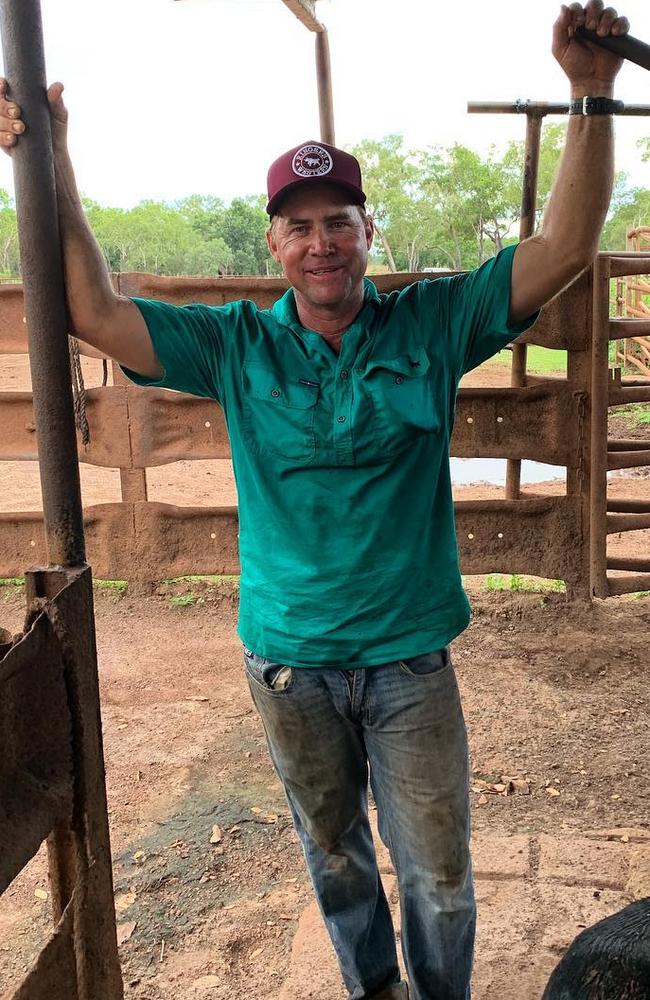 Norm Fisher on his Swim Creek Station property. Picture: Supplied