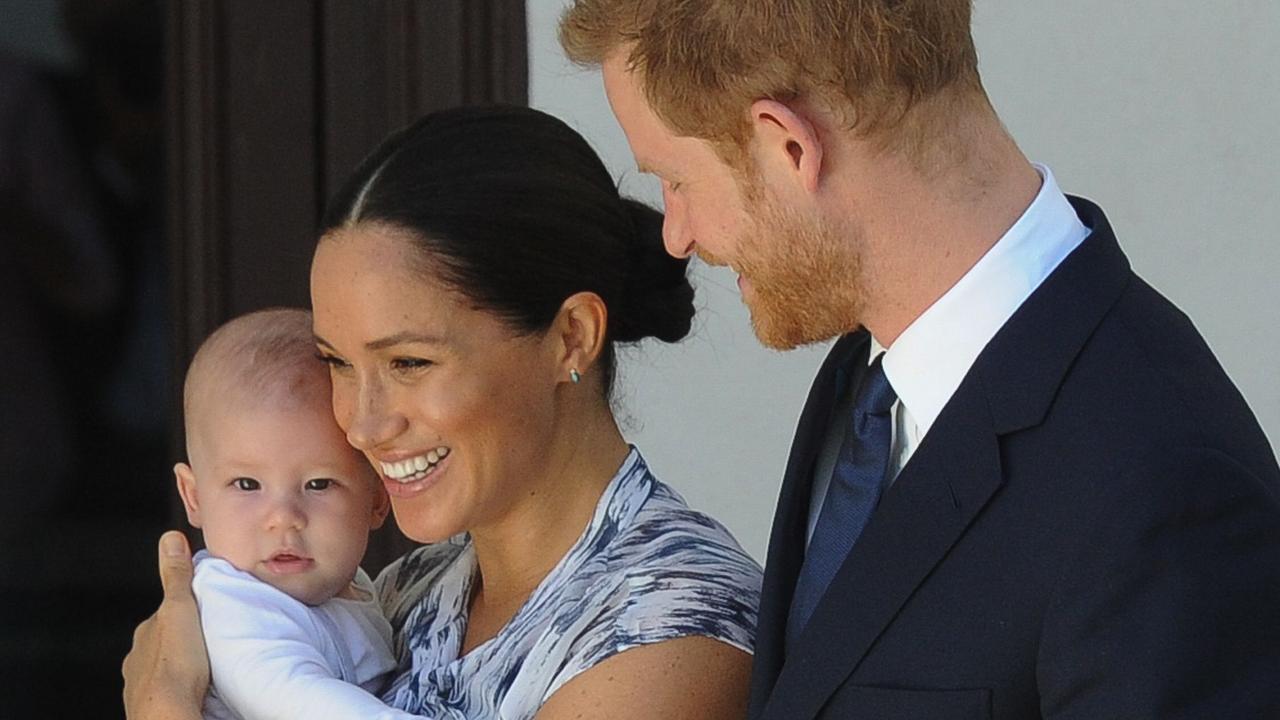 Archie was a popular addition to the royal tour. Picture: Henk Kruger/Pool/AFP