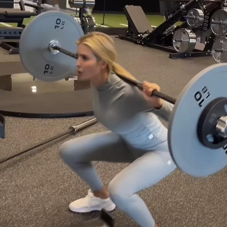 Ivanka Trump‘s “luxury personal trainer” has revealed how you can get your dream body from the comfort of your home. Picture: ivankatrump/Instagram