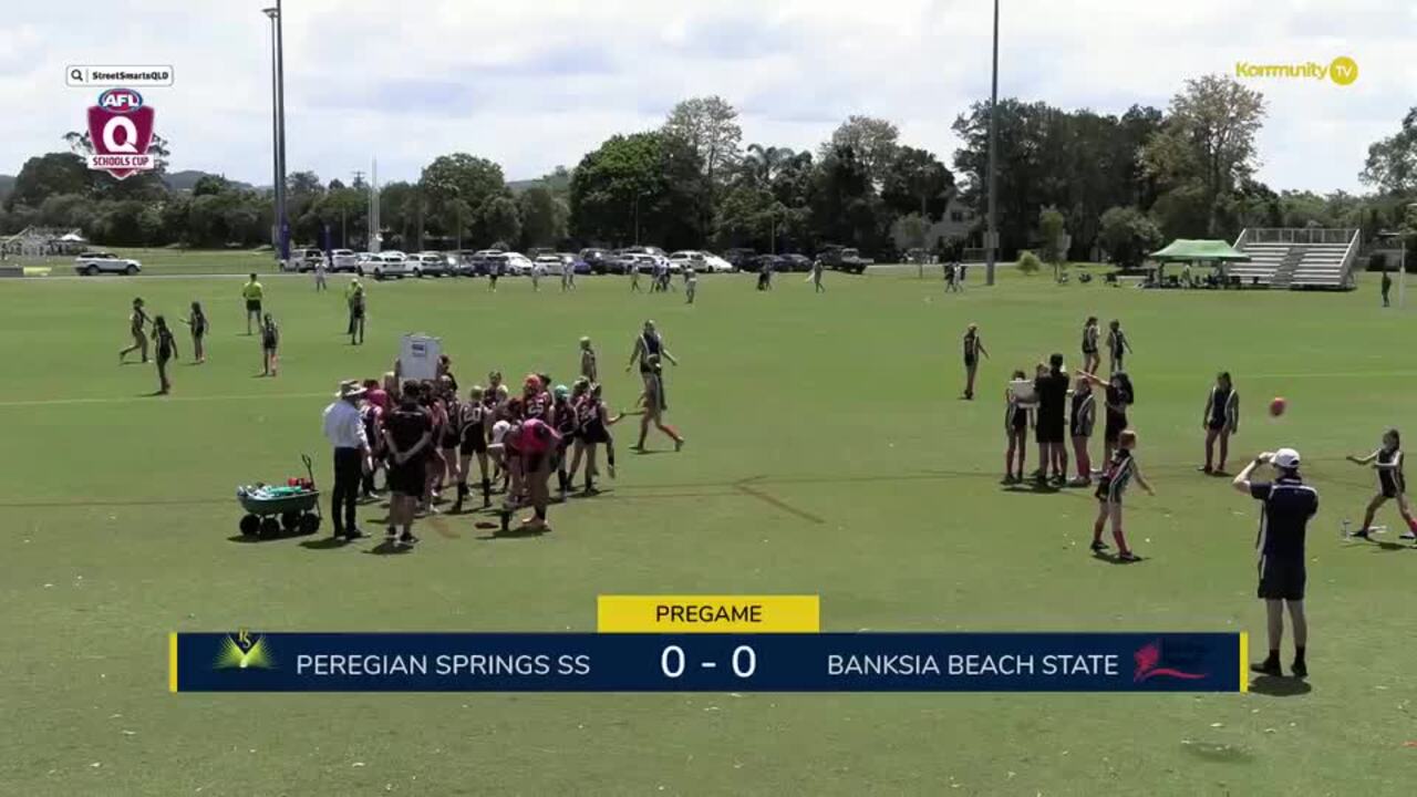 Replay: Peregian Springs SS v Banksia Beach SS (Primary Female) -  2024 AFLQ Schools Cup State Finals Day 1